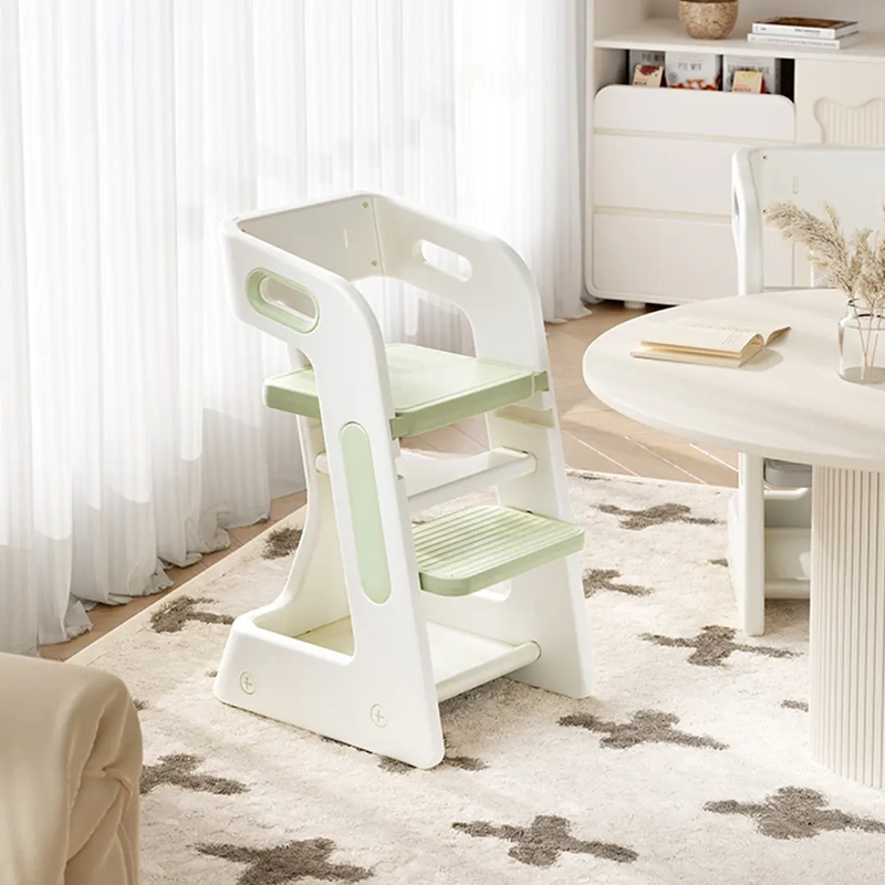 SILLA DE COMER Y TORRE DE APRENDIZAJE VERDE MENTA - 5