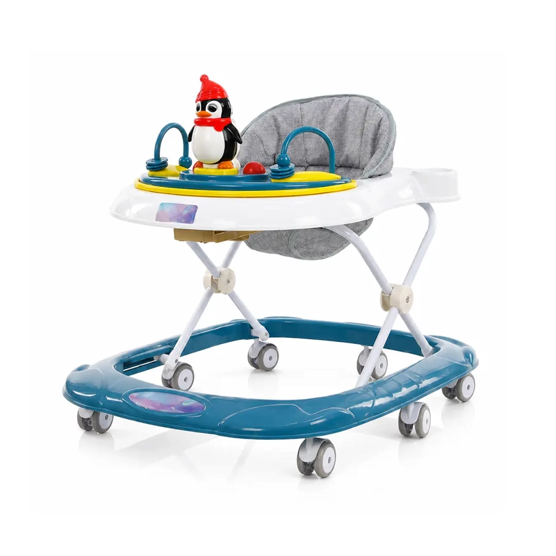 ANDADOR PARA BEBE PINGÜINO CELESTE - 1