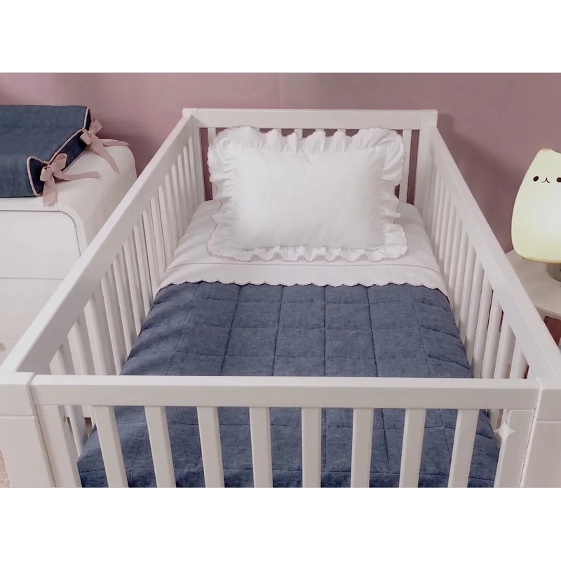 COBERTOR DE CUNA KIDSCOOL JEANS - 3