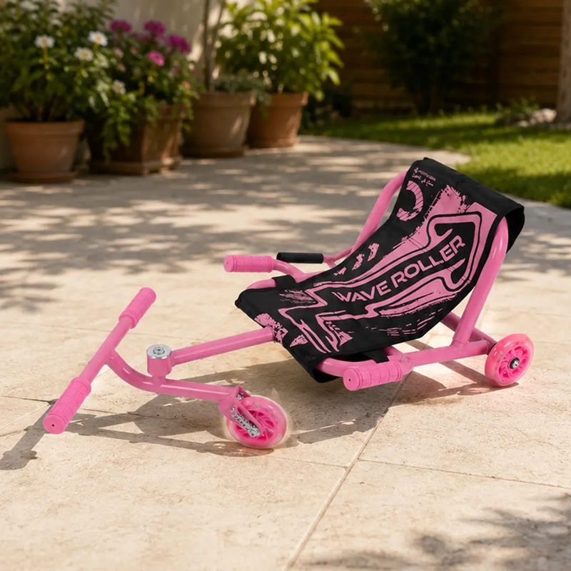 EASY ROLLER CON LUCES ROSADO WAVE ROLLER - 5