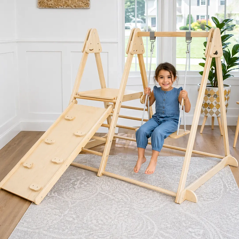 JUEGO DE ESCALADA PLEGABLE MONTESSORI 4 EN 1 - 4