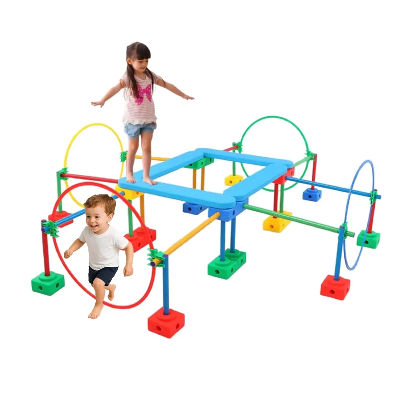 CIRCUITO PSICOMOTRIZ 10 EN 1 MONTESSORI MULTICOLOR - 1