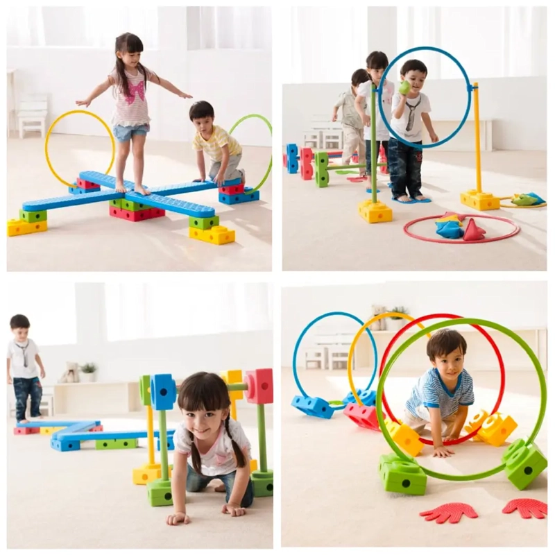 CIRCUITO PSICOMOTRIZ 10 EN 1 MONTESSORI MULTICOLOR - 2