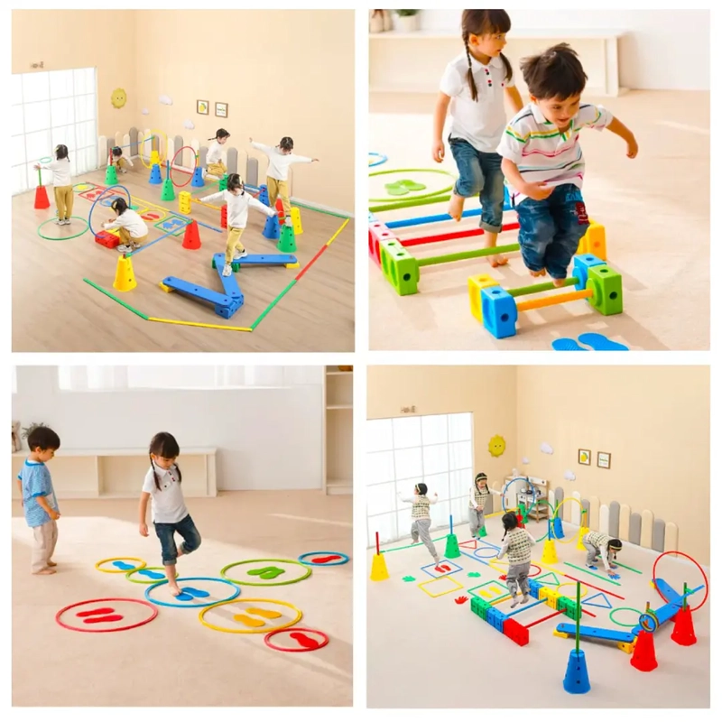 CIRCUITO PSICOMOTRIZ 10 EN 1 MONTESSORI MULTICOLOR - 4