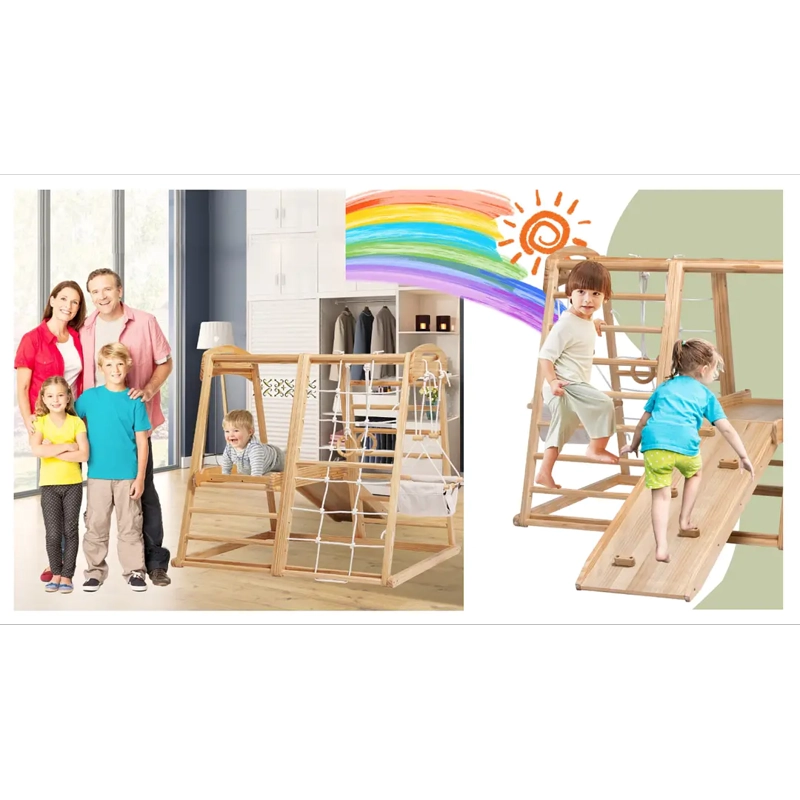 JUEGO ESCALADOR PIKLER MONTESSORI JUNGLA 7 EN 1 - 4