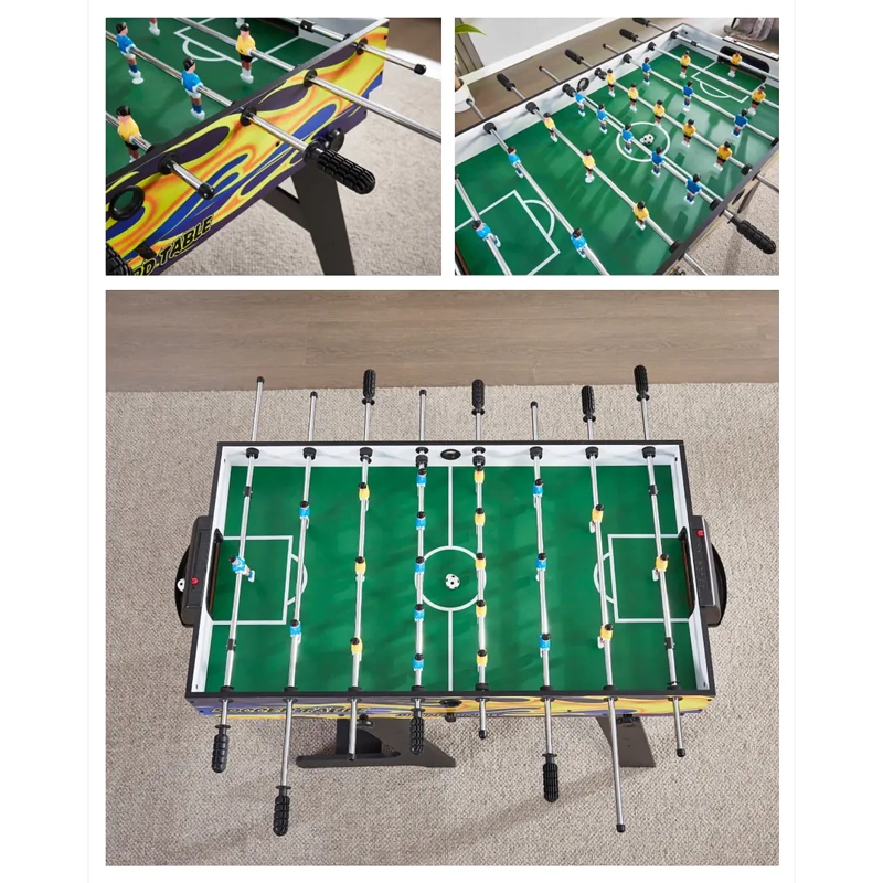 MESA DE JUEGOS PLEGABLE 5 EN 1  TACA TACA POOL PING PONG - 5