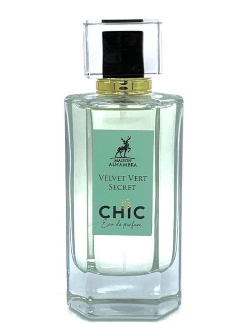 PERFUME MAISON ALHAMBRA CHIC VELVET VERT SECRET UNISEX EDP 100 ML - 2