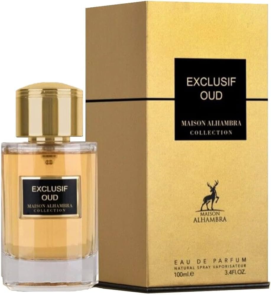 PERFUME MAISON ALHAMBRA EXCLUSIF OUD UNISEX EDP 100 ML - 1