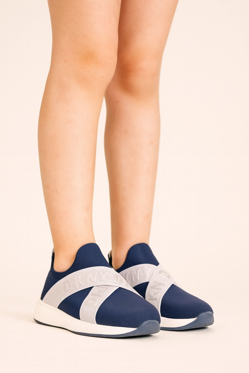 ZAPATILLAS NIÑA DKNY AZUL - 1