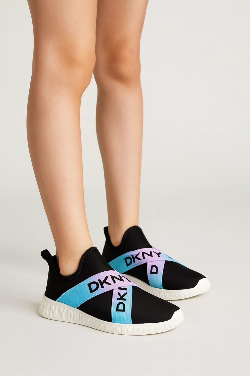 ZAPATILLAS NIÑA DKNY AZUL - 1