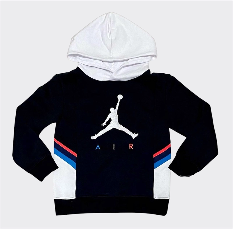 POLERÓN NIÑO NIKE NEGRO JORDAN - 2