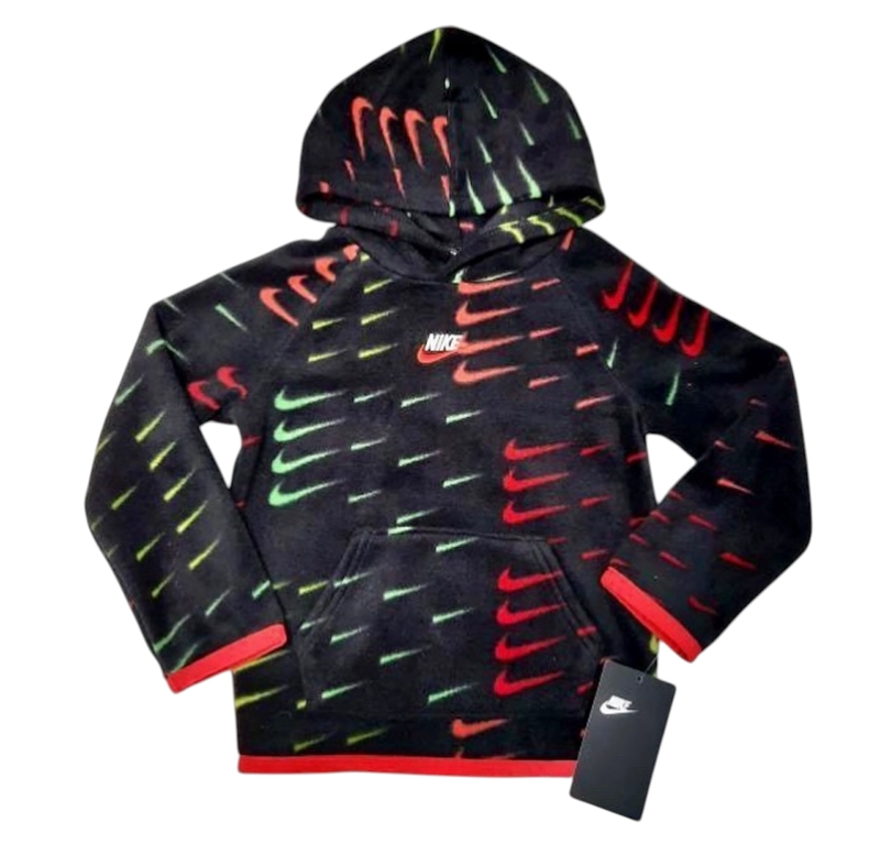 POLERÓN NIÑO NIKE NEGRO - 2