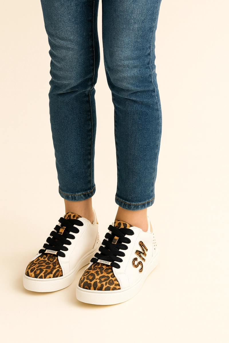 ZAPATILLAS NIÑA STEVE MADDEN CASUALES BLANCO - 1