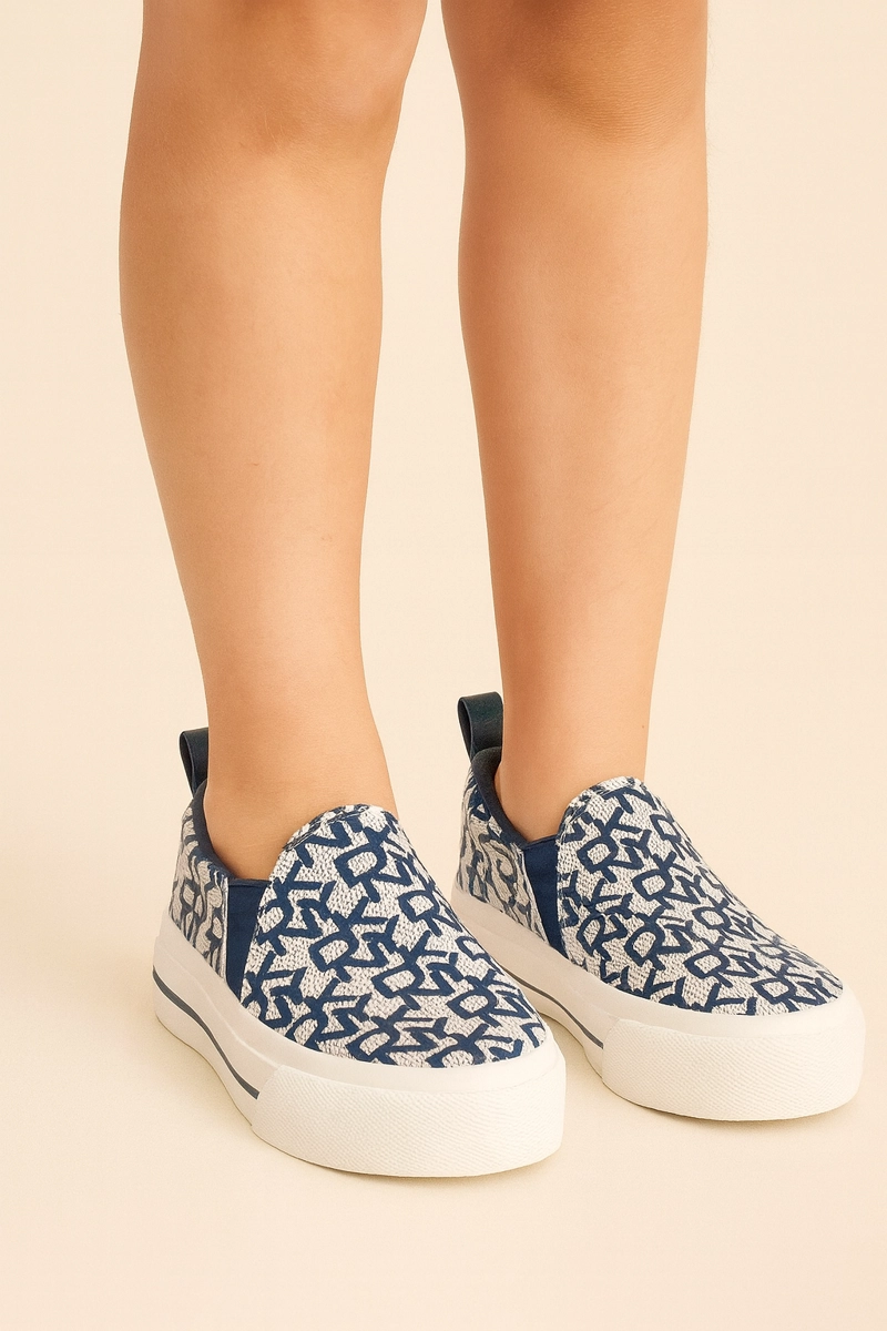 ZAPATILLAS NIÑA DKNY BLANCO - 1