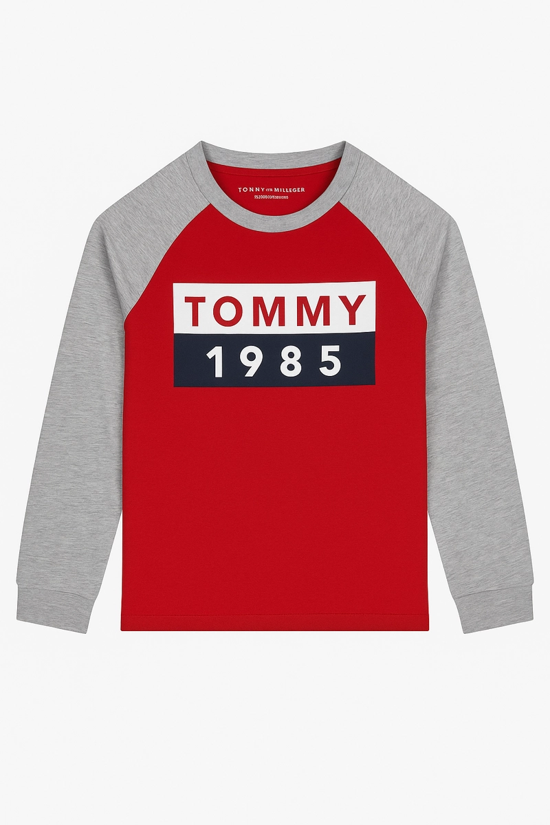 POLERA NIÑO TOMMY HILFIGER ROJO - 2