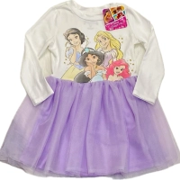 VESTIDO NIÑA DISNEY LILA PRINCESAS - 2