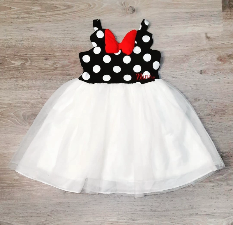 VESTIDO NIÑA DISNEY CREMA MINNIE LUXE - 2