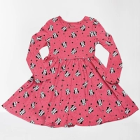 VESTIDO ALGODON NIÑA DISNEY ROSADO MINNIE - 2