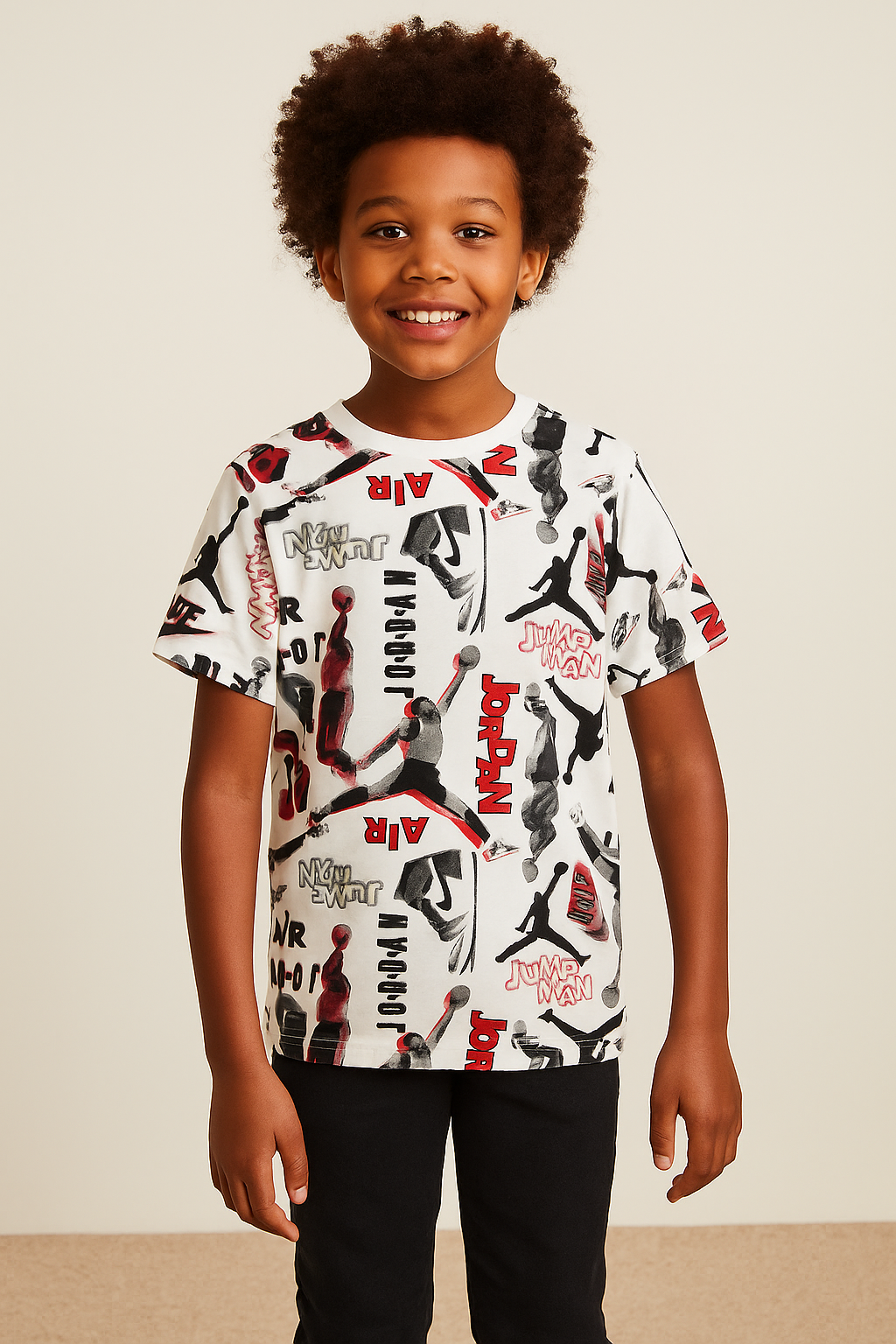 POLERA MANGA CORTA JORDAN PARA NIÑOS - 1