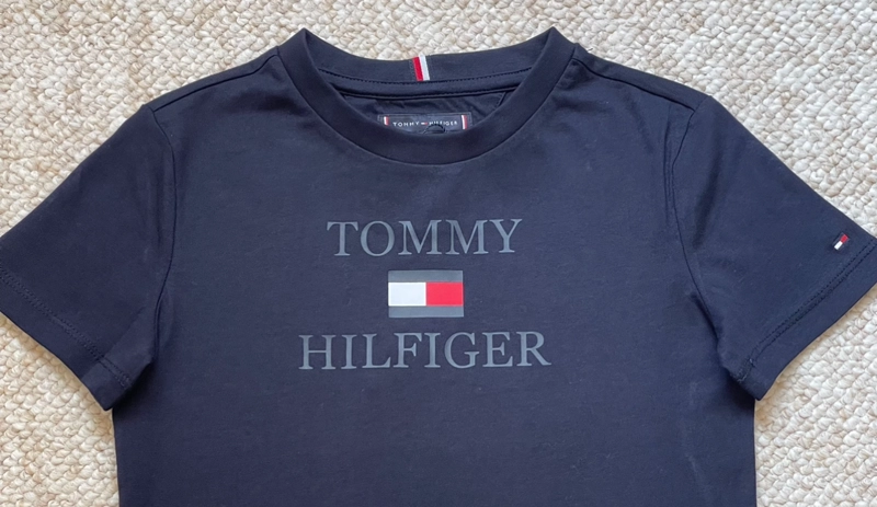 POLERA ALGODÓN NIÑO TOMMY HILFIGER AZUL MARINO - 3