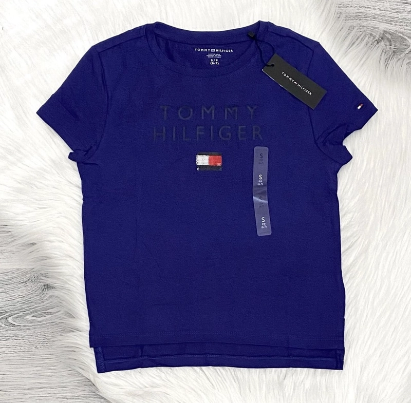 POLERA MANGA CORTA ALGODÓN NIÑA TOMMY HILFIGER - 2