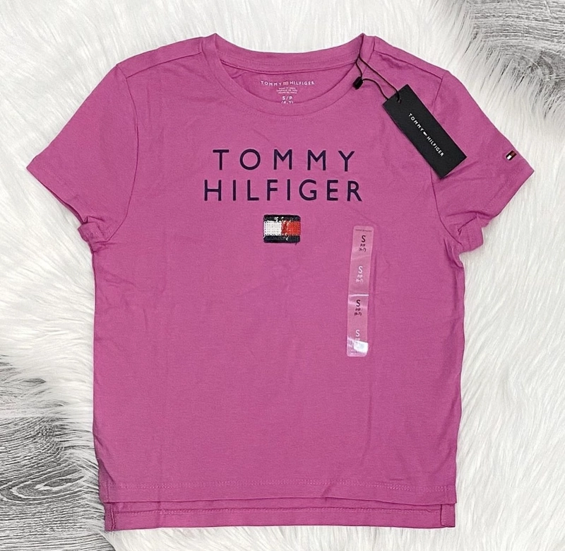 POLERA MANGA CORTA ALGODÓN NIÑA TOMMY HILFIGER - 2