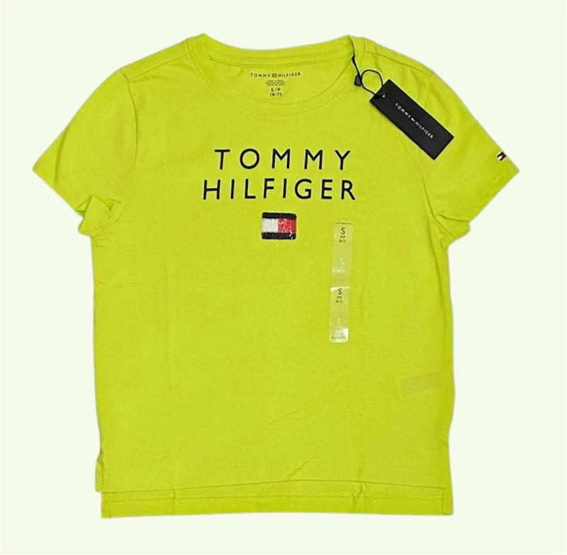 POLERA MANGA CORTA ALGODÓN NIÑA TOMMY HILFIGER - 2