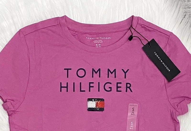 POLERA MANGA CORTA ALGODÓN NIÑA TOMMY HILFIGER - 3