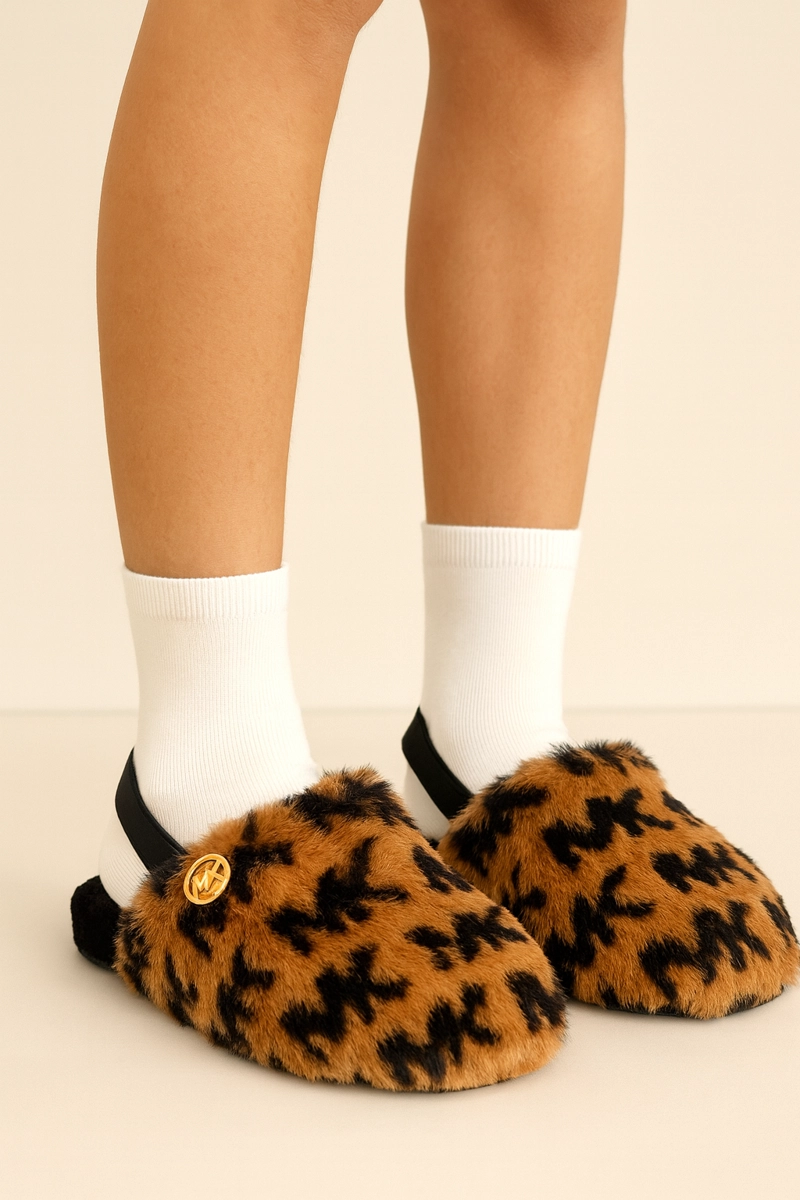 SANDALIAS NIÑA MICHAEL KORS PELUDITAS - 1