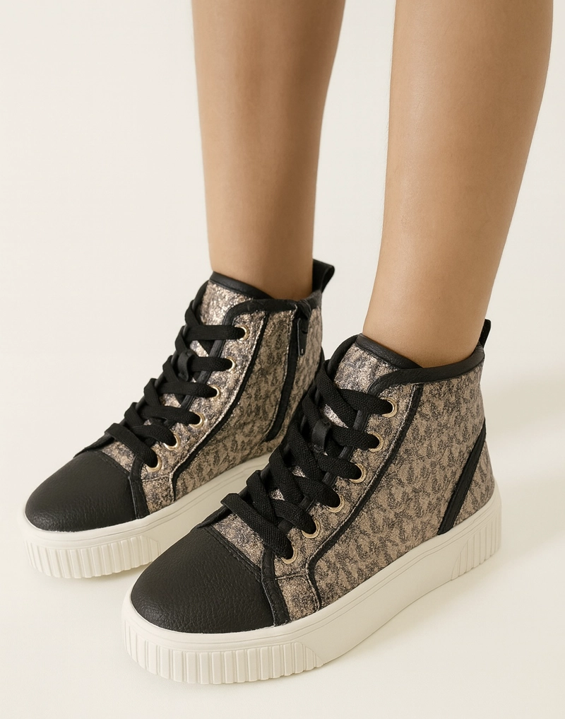 ZAPATILLAS MICHAEL KORS CON CAÑA PARA NIÑAS - 1