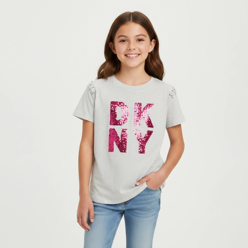 POLERA DONNA KARAN LENTEJUELAS REVERSIBLES - 1