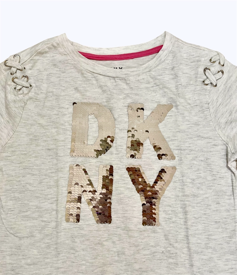 POLERA DONNA KARAN LENTEJUELAS REVERSIBLES - 4