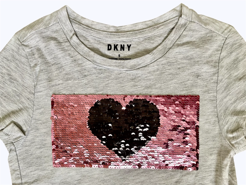 POLERA DONNA KARAN LENTEJUELAS REVERSIBLES - 4