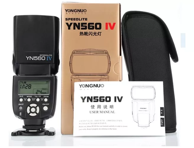 FLASH YONGNUO 560IV + DIFUSOR - 2
