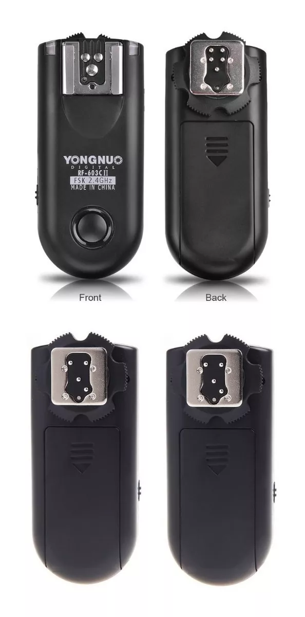TRIGGER YONGNUO RF603 II RF-603 II PARA CANON 2 UNIDADES - 3