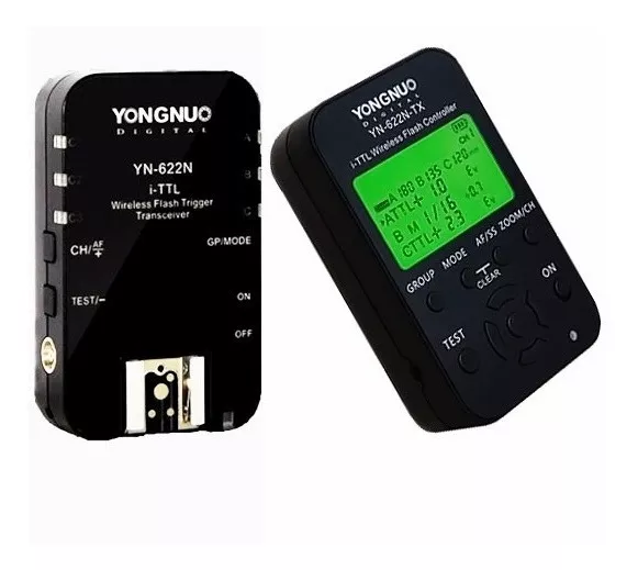 KIT TRIGGER YN622N + YN622TX-N TTL PARA FLASH NIKON - 1