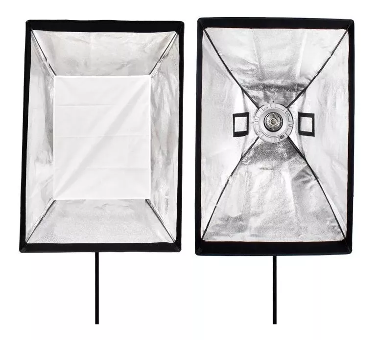 SOFTBOX GODOX CON GRILLA 60X90 MONTURA BOWENS - 2