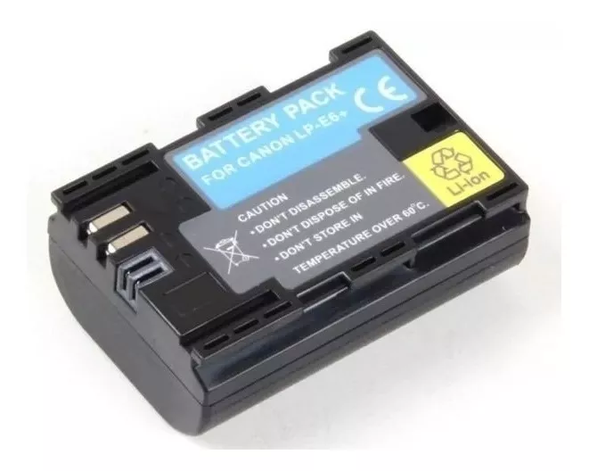 BATERÍA LP-E6 ALTERNATIVA CANON 60D 70D 80D 5D MII 6D 7D - 4