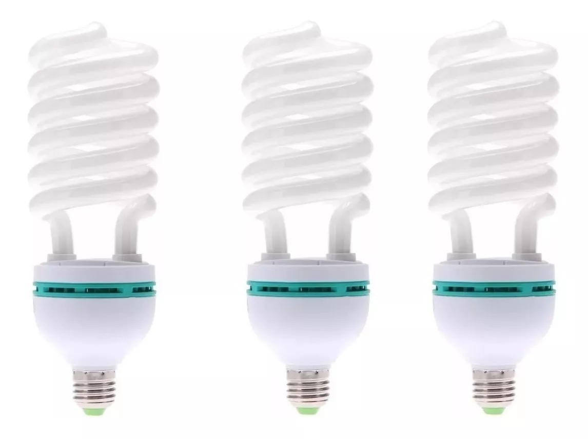 3 AMPOLLETAS 150W 220V 5500K FOTOGRAFÍA E27 ENVÍO GRATIS - 1
