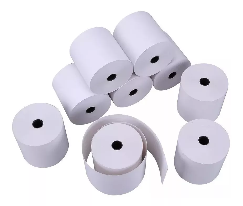 50 ROLLOS TÉRMICO 80X80 MM 50METROS ENVIO GRATIS FACTURA - 2