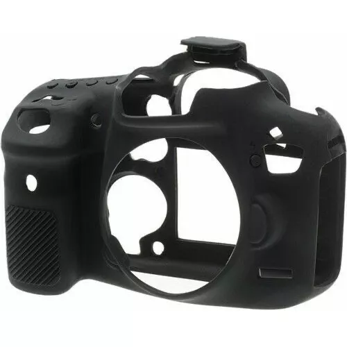 FUNDA SILICONA PARA CANON 7D MARK II COLOR NEGRO - 3