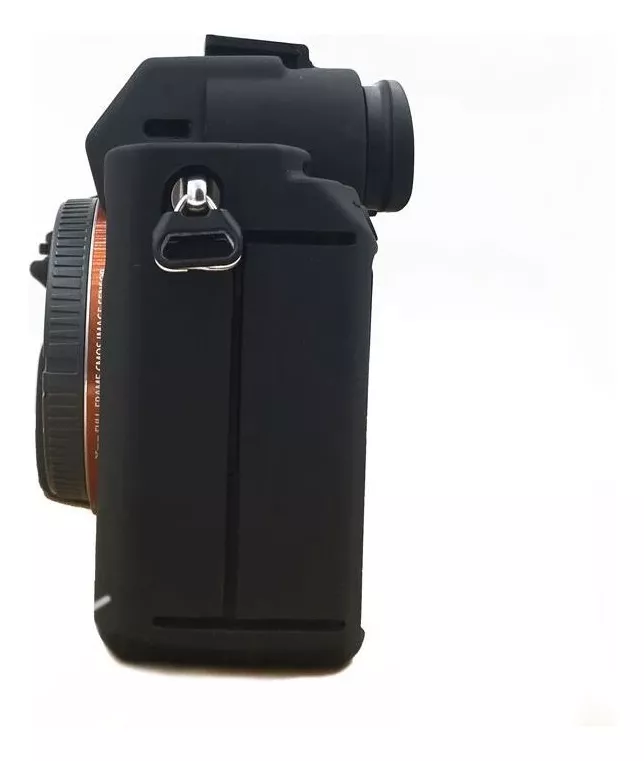 FUNDA SILICONA PARA SONY A7III COLOR NEGRO - 2