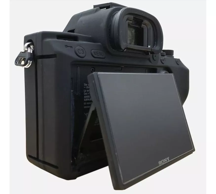 FUNDA SILICONA PARA SONY A7III COLOR NEGRO - 3