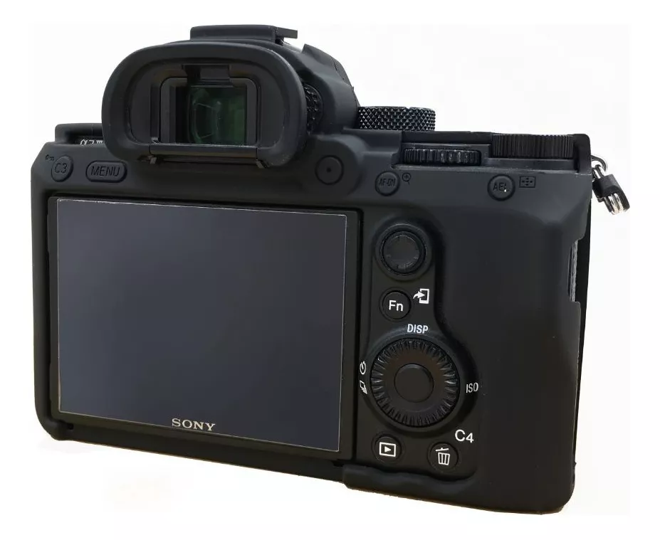 FUNDA SILICONA PARA SONY A7III COLOR NEGRO - 4