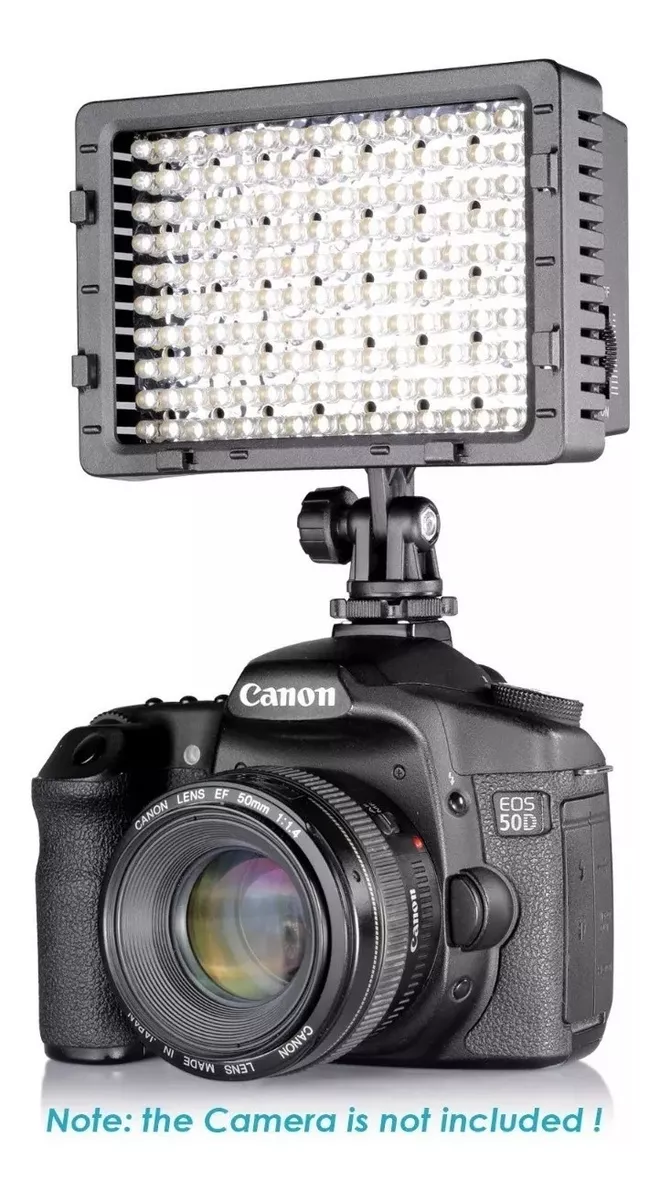 FOCO LED 160 LUCES + 3 FILTROS NIKON CANON SONY ENVÍO GRATIS - 3