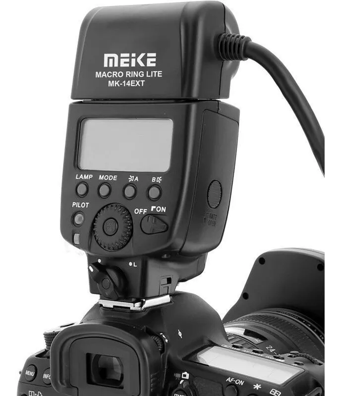 FLASH MACRO LED MEIKE MK-14EXT I-TTL PARA NIKON +ENVÍO GRATI - 4