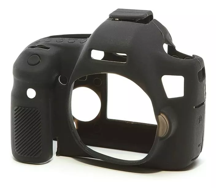 FUNDA SILICONA PARA CANON 6D COLOR NEGRO - 2
