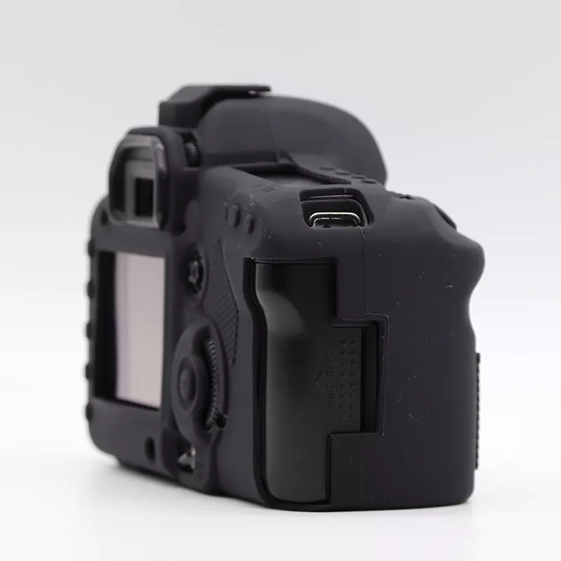 FUNDA SILICONA PARA CANON 5D MARK II COLOR NEGRO - 4