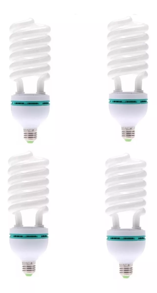 4 AMPOLLETAS 150W 220V 5500K FOTOGRAFÍA E27 ENVÍO GRATIS - 1
