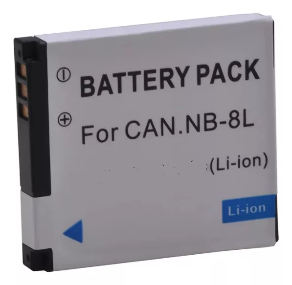 CELLONIC 2x Batteria per Fotocamera Compatibile con Canon PowerShot A3300 IS, PowerShot A2200, PowerShot A3000 IS, NB-8L – (700mAh, 3.7V